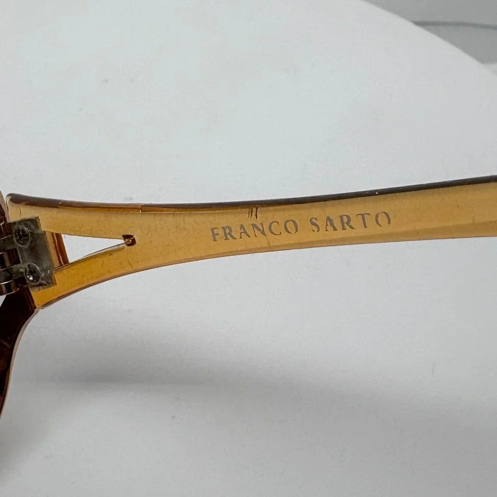 Franco Sarto Oversized Sunglasses Brown Gradient Lenses Stylish‎ Fashion